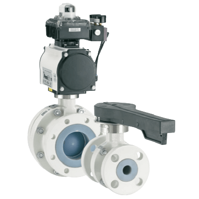 Neotecha Model NTB/NTC Lined Ball Valve